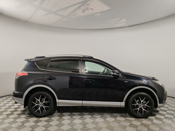 2017 Toyota RAV4 IV (XA40) Рестайлинг, чёрный - вид 3