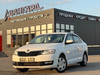 2017 Skoda Rapid I Рестайлинг, белый, 1110000 рублей, вид 1
