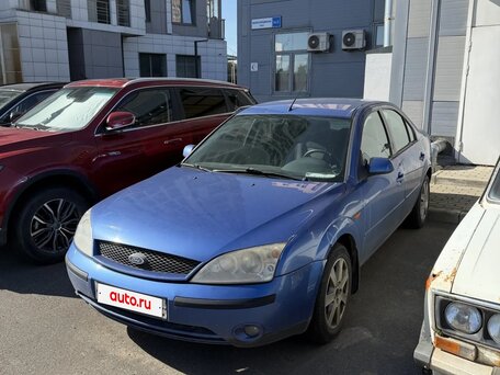 2001 Ford Mondeo III, синий, вид 1