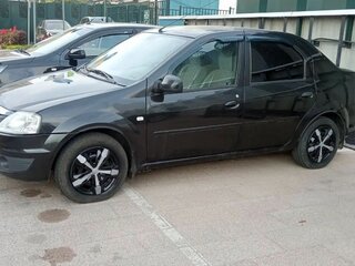 2012 Renault Logan I Рестайлинг, чёрный, 330000 рублей, вид 1