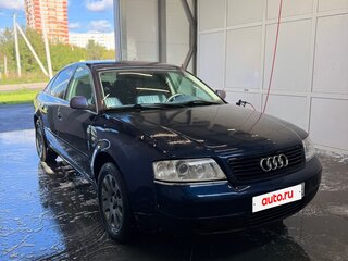1998 Audi A6 II (C5), синий, 285000 рублей, вид 2