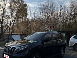 2017 Toyota Land Cruiser Prado 150 Series Рестайлинг 1, чёрный, 4600000 рублей, вид 2
