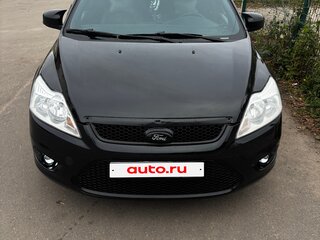 2008 Ford Focus II Рестайлинг, чёрный, 450000 рублей, вид 2