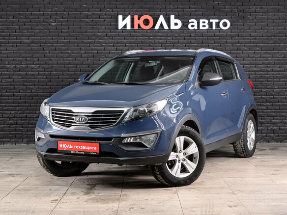 2011 Kia Sportage III, синий, 1150000 рублей