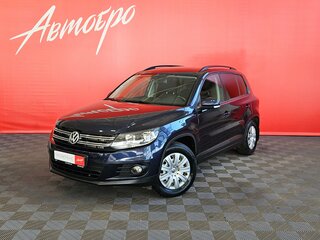 2012 Volkswagen Tiguan I Рестайлинг, синий, 1199000 рублей, вид 1