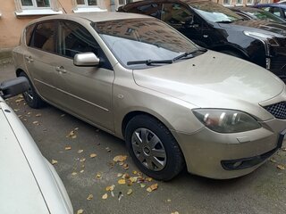 2008 Mazda 3 I (BK) Рестайлинг, серый, 455000 рублей, вид 3