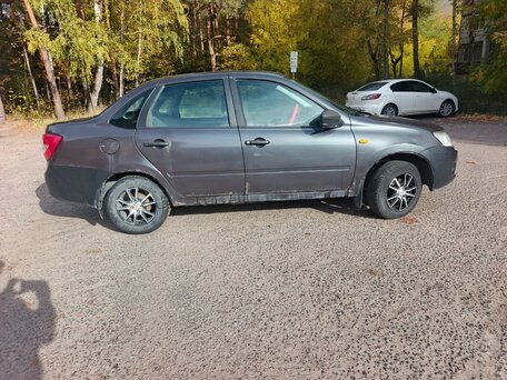 2015 Lada (ВАЗ) Granta I, серый, 335000 рублей, вид 3