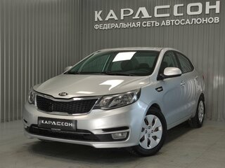 2017 Kia Rio III Рестайлинг, серебристый, 565000 рублей, вид 1