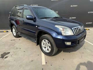 2008 Toyota Land Cruiser Prado 4-speed 120 Series Рестайлинг, синий, 2050000 рублей, вид 3