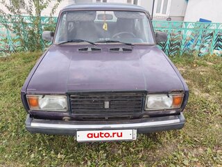 1999 Lada (ВАЗ) 2107, фиолетовый, 67000 рублей, вид 1