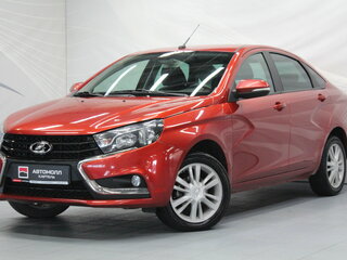 2019 Lada (ВАЗ) Vesta I, красный, 849000 рублей, вид 1