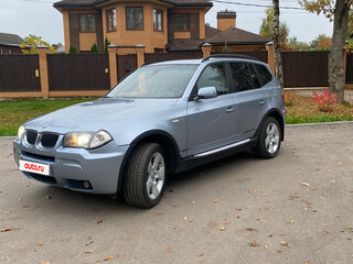 2006 BMW X3 30i I (E83), голубой, 1190000 рублей, вид 5