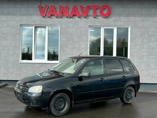 2012 Lada (ВАЗ) Kalina I, чёрный, 170000 рублей, вид 1