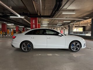 2021 Audi A4 45 TFSI V (B9) Рестайлинг, белый, 4500000 рублей, вид 4