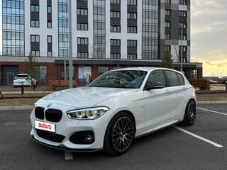 2016 BMW 1 серии 118i II (F20/F21) Рестайлинг, белый, 1250000 рублей, вид 3