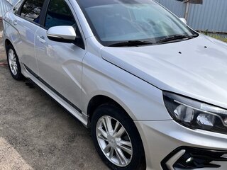 2019 Lada (ВАЗ) Vesta I, серебристый, 960000 рублей, вид 3