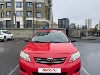 2008 Toyota Corolla X (E140, E150), красный, 710000 рублей, вид 2
