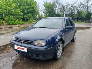 1999 Volkswagen Golf IV, синий, 290000 рублей, вид 1