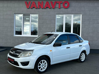 2016 Lada (ВАЗ) Granta I, белый, 470000 рублей, вид 1