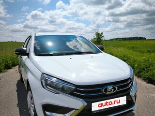 2024 Lada (ВАЗ) Vesta I Рестайлинг (NG), белый, 1150000 рублей, вид 2