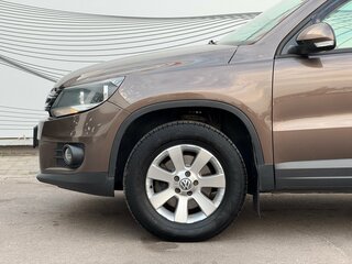 2014 Volkswagen Tiguan I Рестайлинг, коричневый, 1160000 рублей, вид 3