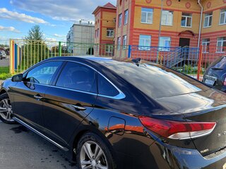 2019 Hyundai Sonata VII (LF) Рестайлинг, чёрный, 1950000 рублей, вид 4