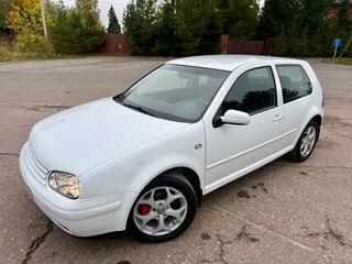 1998 Volkswagen Golf IV, белый, 420000 рублей, вид 3