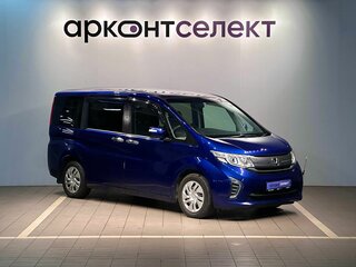 2015 Honda Stepwgn V, синий, 1503000 рублей, вид 3
