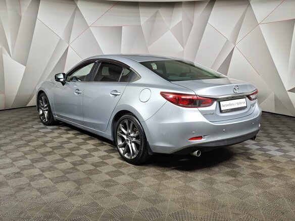 2016 Mazda 6 III (GJ) Рестайлинг, серебристый, 1639000 рублей - вид 3