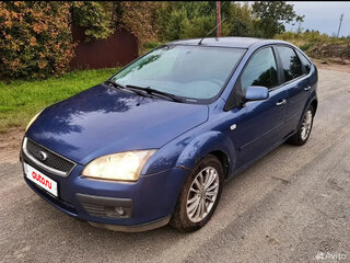 2007 Ford Focus II, синий, 420000 рублей, вид 1