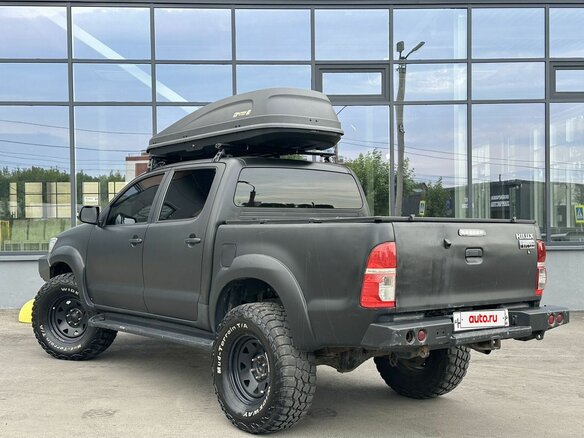 2013 Toyota Hilux Arctic Trucks AT38 VII Рестайлинг, чёрный, 2399000 рублей - вид 8