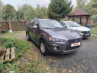2012 Mitsubishi Outlander II Рестайлинг, серый, 750000 рублей, вид 2