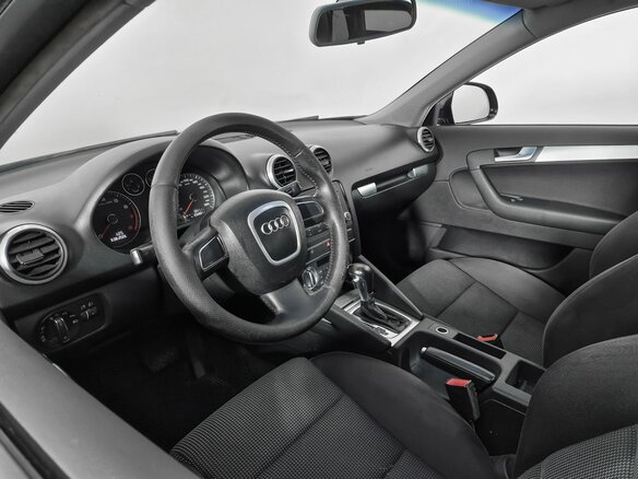 2008 Audi A3 II (8P) Рестайлинг 2, чёрный, 410000 рублей - вид 12