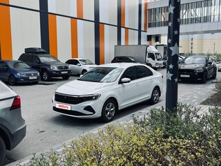 2021 Volkswagen Polo VI, белый, 1705000 рублей, вид 2