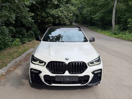 2020 BMW X6 30d III (G06), белый, 6730000 рублей, вид 4