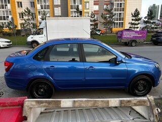 2020 Lada (ВАЗ) Granta I Рестайлинг, синий, 610000 рублей, вид 3