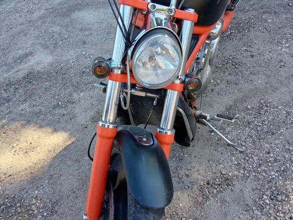 2004 Harley-Davidson V-Rod, оранжевый, 650000 рублей - вид 7