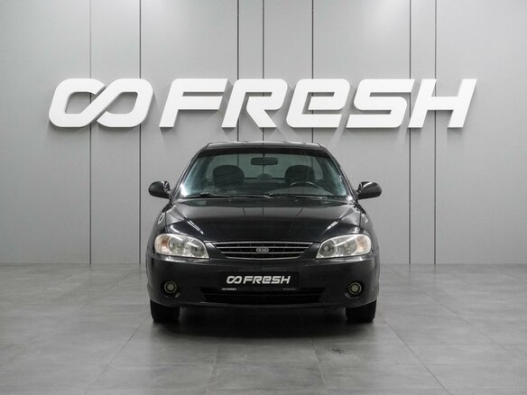 2007 Kia Spectra I Рестайлинг 2, чёрный - вид 2