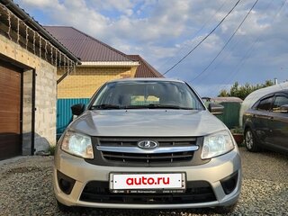 2018 Lada (ВАЗ) Granta I, серебристый, 530000 рублей, вид 4