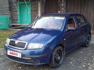 2006 Skoda Fabia I Рестайлинг, синий, 330000 рублей, вид 1