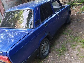 2010 Lada (ВАЗ) 2107, синий, 130000 рублей, вид 4