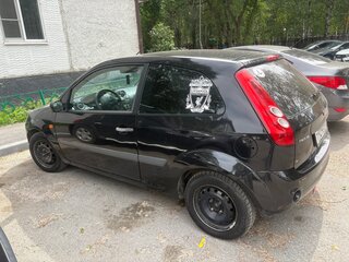 2008 Ford Fiesta Mk5, чёрный, 320000 рублей, вид 3