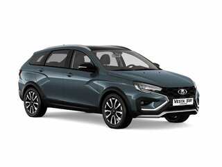 2026 Lada (ВАЗ) Vesta SW Cross I Рестайлинг (NG), серый, 2123000 рублей, вид 1