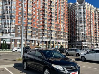 2007 Toyota Corolla AMT X (E140, E150), чёрный, 800000 рублей, вид 1