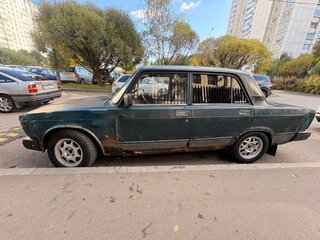 2008 Lada (ВАЗ) 2107, зелёный, 75000 рублей, вид 2