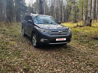 2013 Toyota Highlander II (XU40) Рестайлинг, серый, 1960000 рублей, вид 4