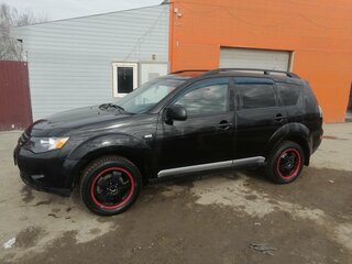 2008 Mitsubishi Outlander II, чёрный, 980000 рублей, вид 4