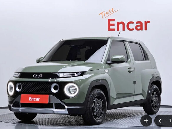 2022 Hyundai Casper I, зелёный, 1150000 рублей