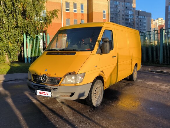 2006 Mercedes-Benz Sprinter, жёлтый, 400000 рублей - вид 1
