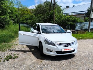 2016 Hyundai Solaris I Рестайлинг, белый, 1000050 рублей, вид 2
